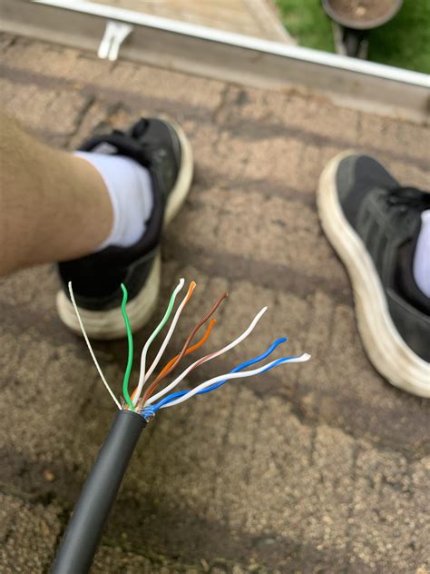 Wife ran over cable with mower.. Help. : r/Starlink 